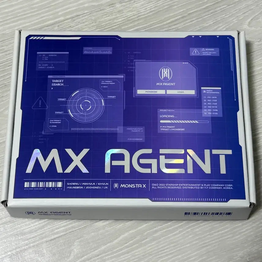 [BUNJANG] Monsta X 6th Fancon MX Agent Blu-ray / 몬스타엑스 6기 팬콘 MX AGENT BLU-RAY