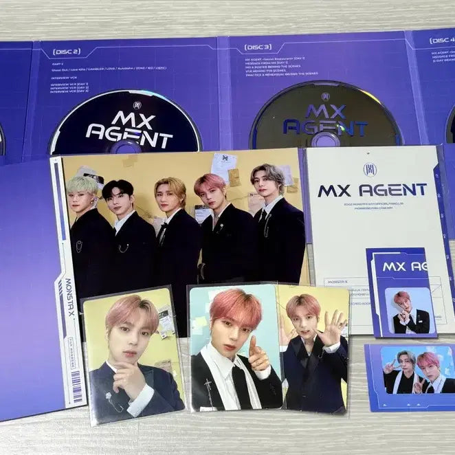 [BUNJANG] Monsta X 6th Fancon MX Agent Blu-ray / 몬스타엑스 6기 팬콘 MX AGENT BLU-RAY