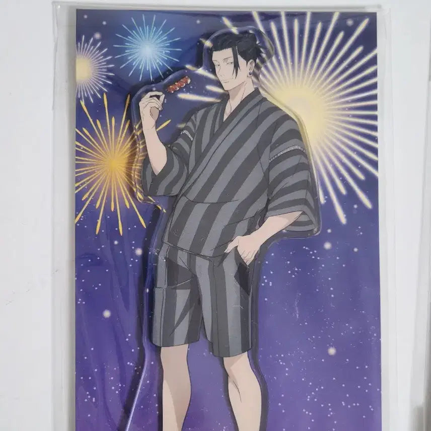 [BUNJANG] Jujutsu Kaisen Suguru Geto &amp; Satoru Gojo Lawson Collaboration Acrylic Stand Matsuri / 주술회전 게토 스구루 고죠 사토루 로손 콜라보 아크릴 스탠드 마츠리