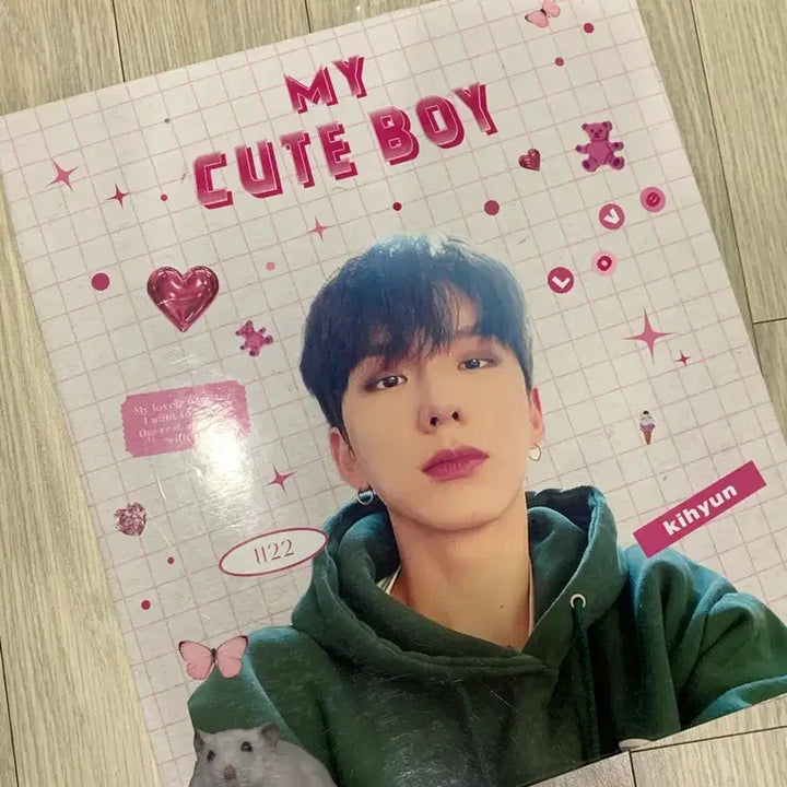 [BUNJANG] Monsta X Kihyun Binder + Photocard Set / 몬스타엑스 기현 바인더 + 포카
