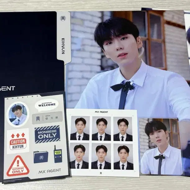 [BUNJANG] MONSTA X 2022 6th Fan-con MX Agent Photo Kit Kihyun / 몬스타엑스 2022 6기 팬콘 MX AGENT 포토 키트 - 기현