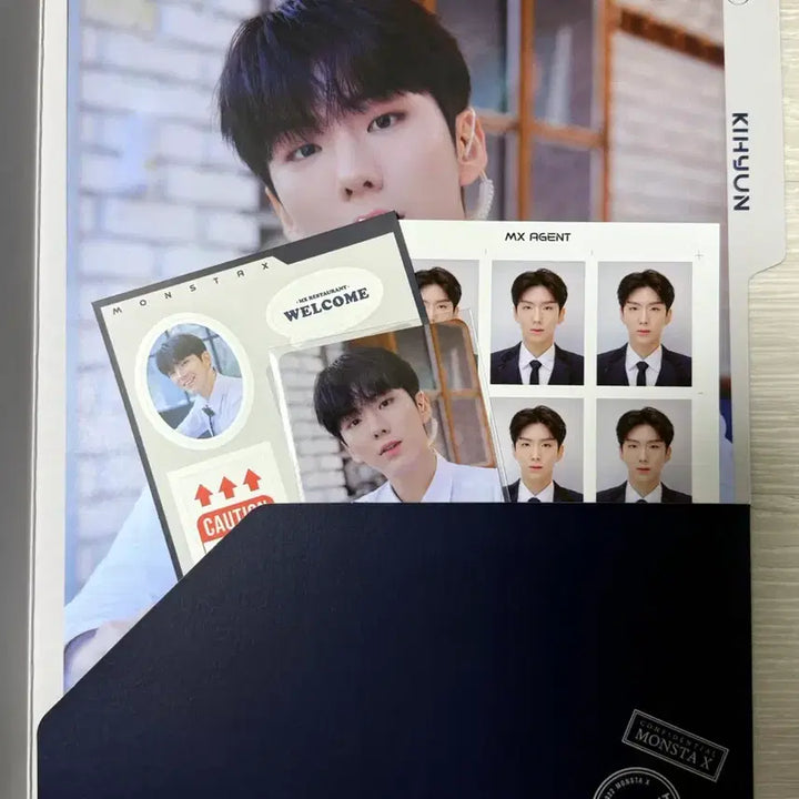 [BUNJANG] MONSTA X 2022 6th Fan-con MX Agent Photo Kit Kihyun / 몬스타엑스 2022 6기 팬콘 MX AGENT 포토 키트 - 기현