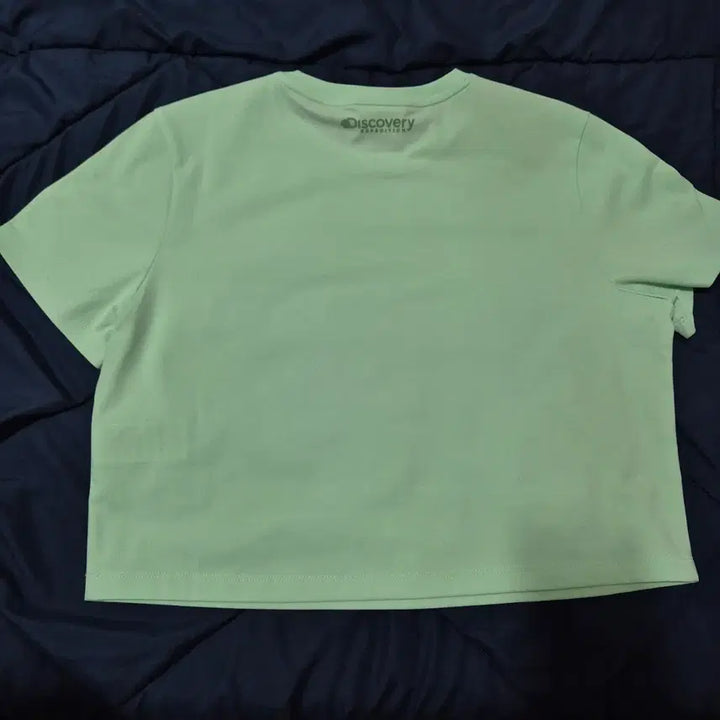 [BUNJANG] Discovery Crop T-shirt Size 90 / 디스커버리 크롭 반팔 티셔츠 90