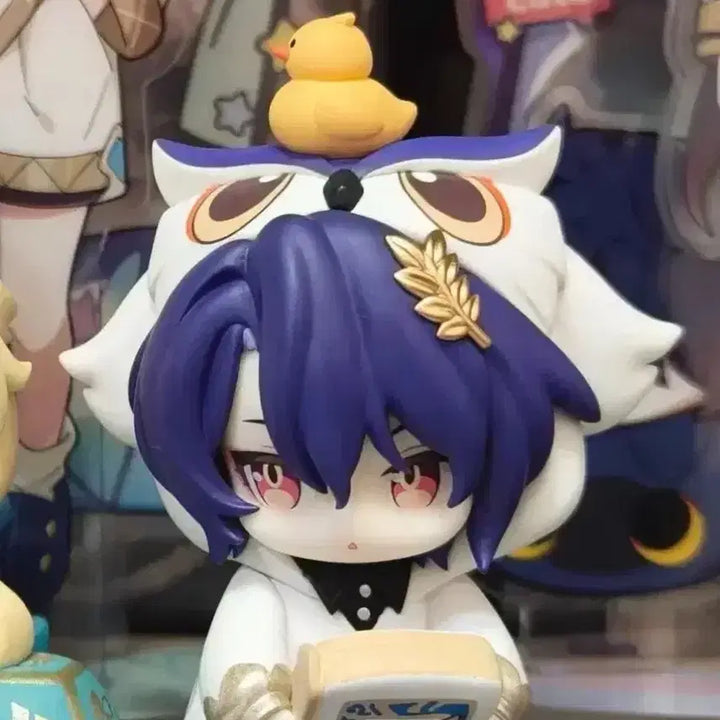 [BUNJANG] Honkai: Star Rail Dr. Ratio Q Version Dorm Series Figure / 붕괴 스타레일 닥터 레이시오 피규어 남자 기숙사 시리즈 Q버전