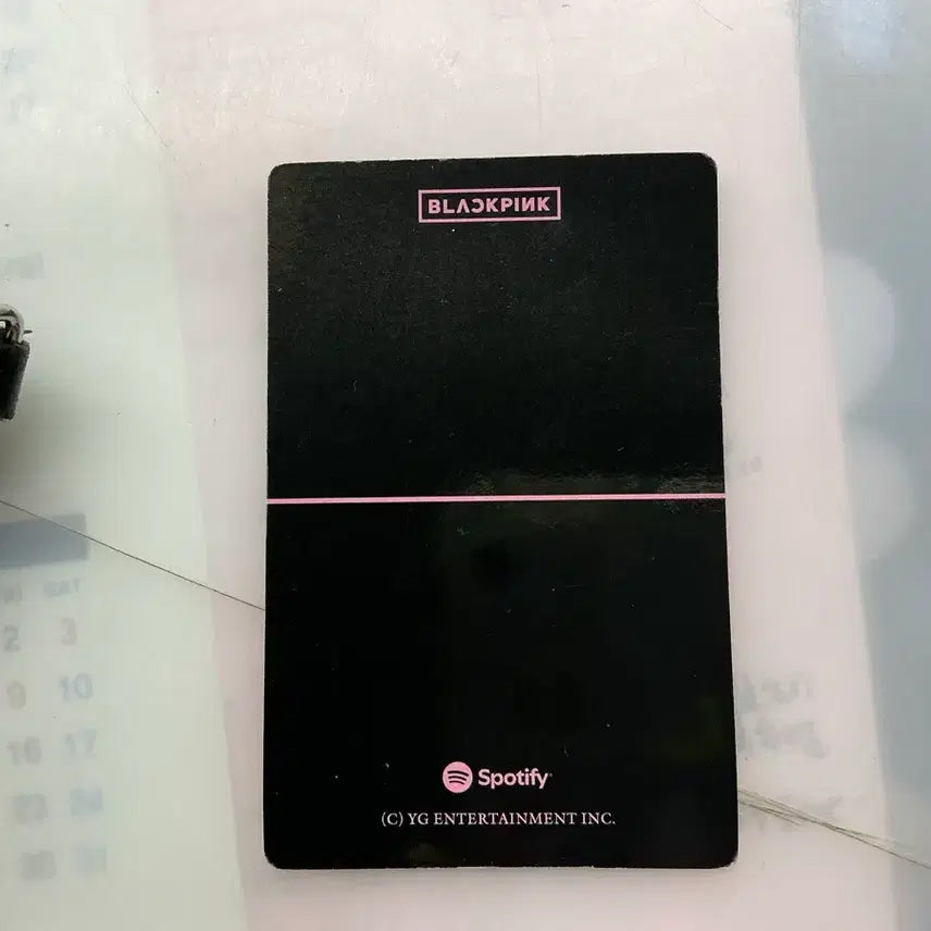 [BUNJANG] BLACKPINK Jisoo Spotify Event Photocard / 국중박 블랙핑크 블핑 지수 포카