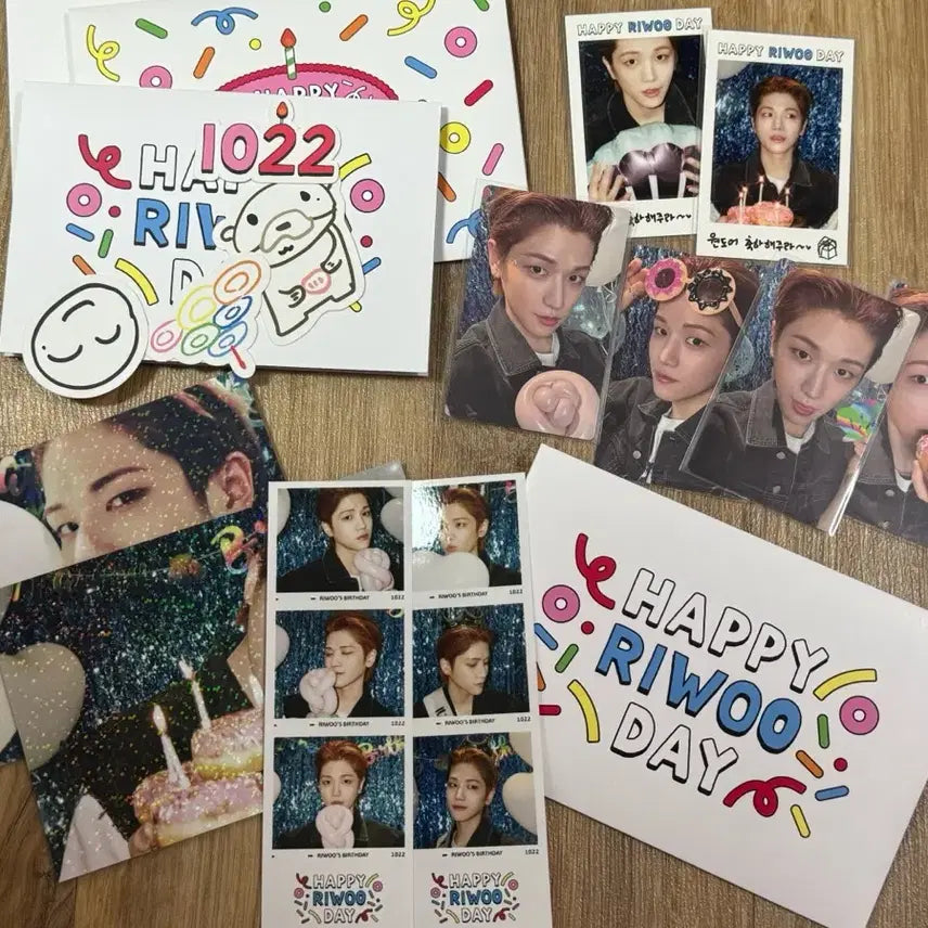 [BUNJANG] BOYNEXTDOOR Riwoo Birthday Photocard Postcard Set / 보넥도 리우 생일 포카 엽서 세트