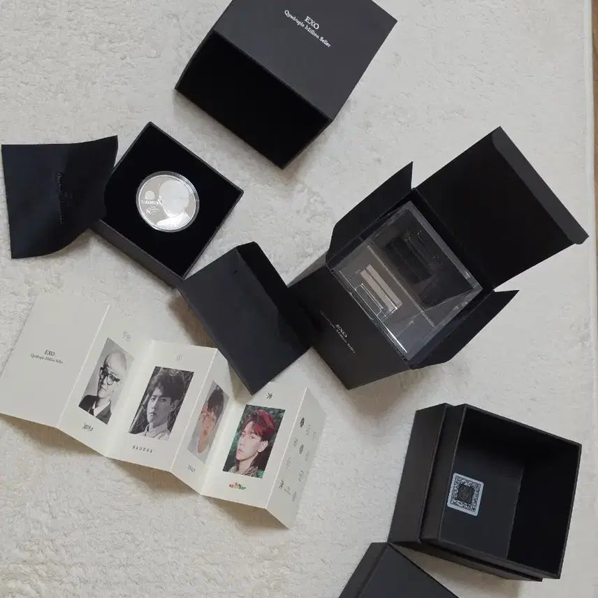 [BUNJANG] EXO Quadruple Million Seller Commemorative Silver Coin Baekhyun / EXO 쿼드러플 밀리언셀러 기념 은화 백현