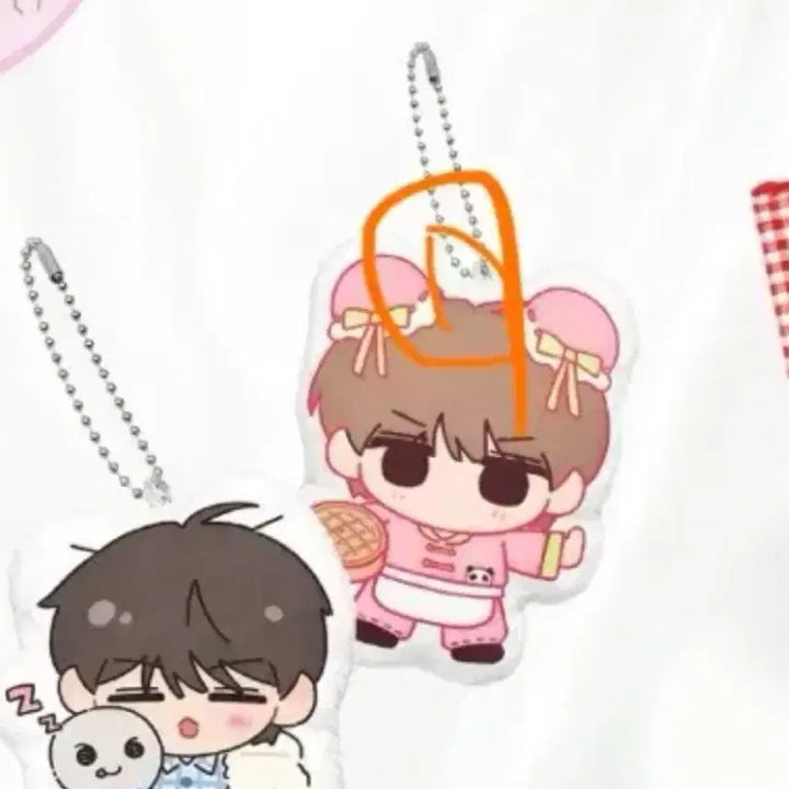 [BUNJANG] RIIZE Eunseok Cafe Cushion Keyring / 라이즈 은석 생카 쿠션키링 양도