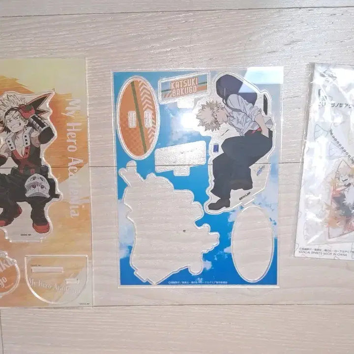 [BUNJANG] My Hero Academia Bakugo Acrylic Stand &amp; Keyring Bundle Set / 일괄) 나히아 바쿠고 아크릴 스탠드&amp;키링