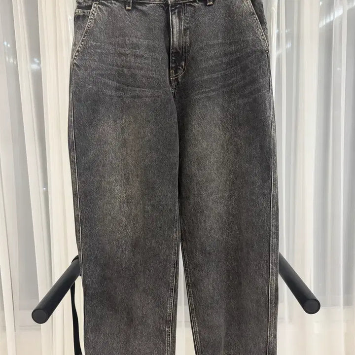 [BUNJANG] Giordano Black Denim Jeans Size 32 New / 지오다노 흑청 데님 청바지 32사이즈 새제품 팝니다