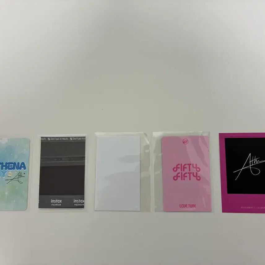 [BUNJANG] Athena Birthday Cafe Photocard Bundle Set / 아테나 생카 생일카페 포카 등 일괄