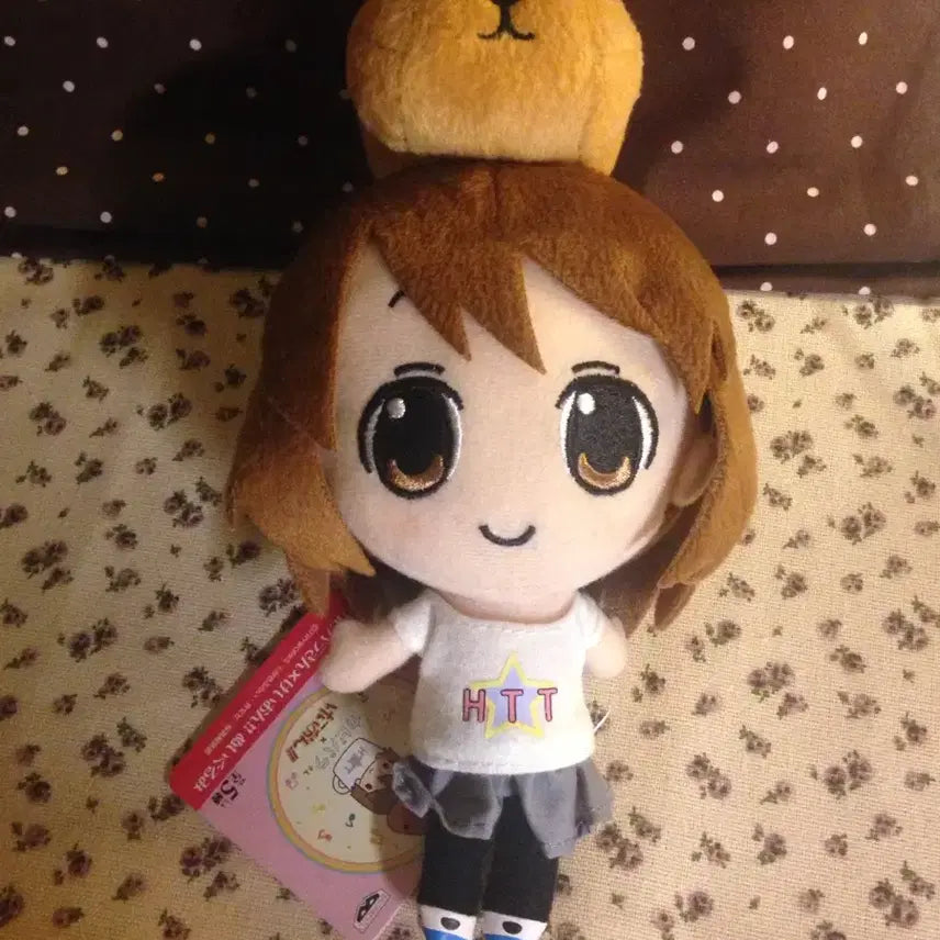 [BUNJANG] K-ON! Yui Hirasawa Capybara Plush Doll / 케이온 히라사와 유이 카피바라상 인형 누이