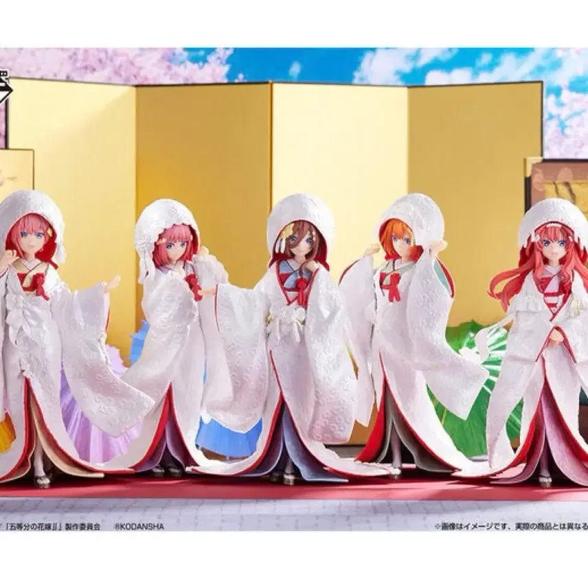 [BUNJANG] Ichiban Kuji The Quintessential Quintuplets ~Blessing Flowers~ Hyakumugu Ver. Set / <무료배송>제일복권 5등분의 신부 ~축복의 문출~백무구 Ver.