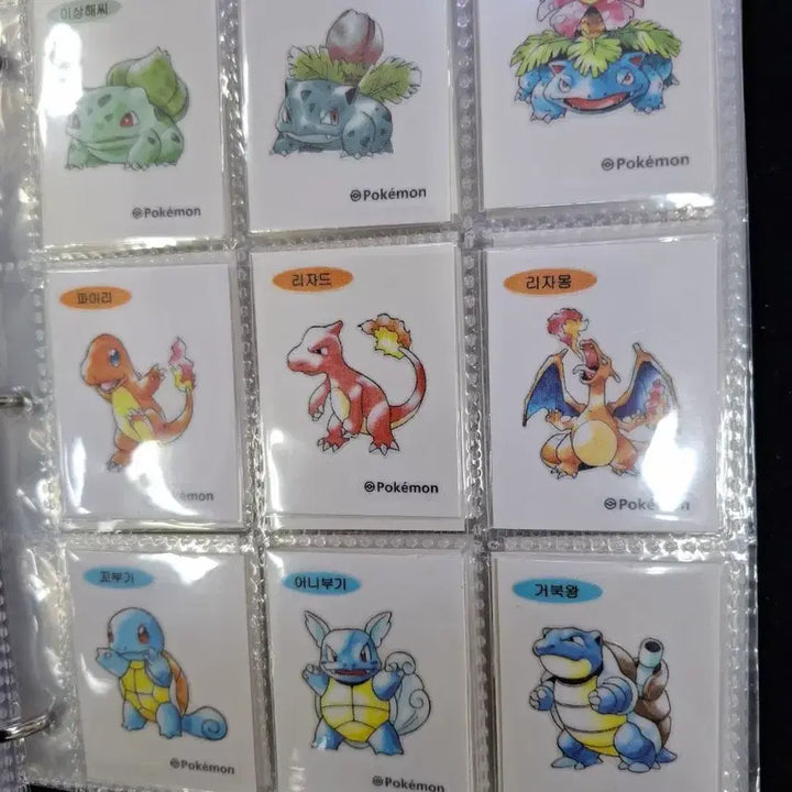 [BUNJANG] Pokemon 30th Anniversary 1st Edition Artwork Stickers (100 Types Complete Set) / 포켓몬 30주년 초판 아트워크 띠부씰 100종 완성본 판매합니다