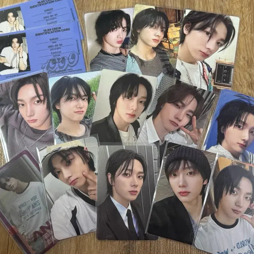 [BUNJANG] BOYNEXTDOOR Sungho Photocard Bundle Set / 보넥도 성호 포카 일괄판매