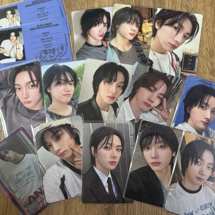 [BUNJANG] BOYNEXTDOOR Sungho Photocard Bundle Set / 보넥도 성호 포카 일괄판매