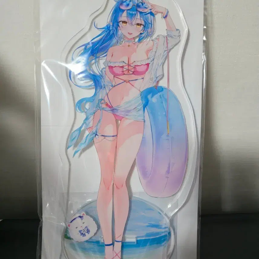 [BUNJANG] Hololive Yukihana Lamy C104 Swimsuit Big Acrylic Stand / 홀로라이브 유키하나 라미 C104 수영복라미 빅 아크릴스탠드