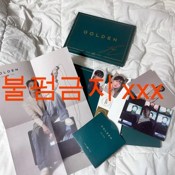 [BUNJANG] BTS Jungkook Signed Golden Album / (비매) bts 정국 친필사인 골든 앨범 판매합니다.