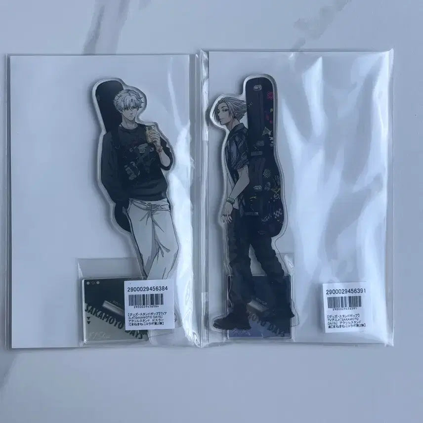 [BUNJANG] Sakamoto Days Manekineko Collaboration Acrylic Standee Bundle Set (Sealed) / [미개봉/일괄]  사카모토데이즈 마네키네코 아크릴 가쿠 슬러 X 우즈키
