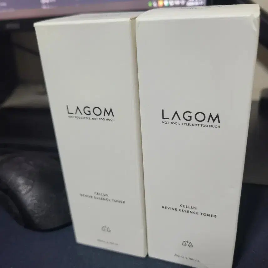[BUNJANG] LAGOM Revive Essentoer 200ml (2 Pack) / 라곰 리바이브 에센토너 200ml 2개