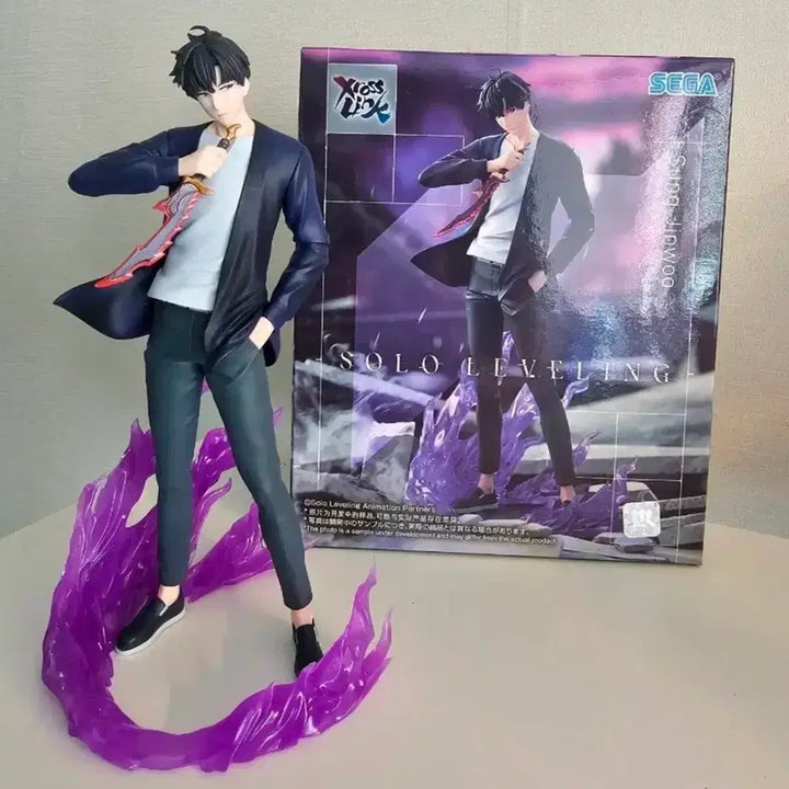 [BUNJANG] Solo Leveling Sung Jinwoo Figure (Sealed) / [정품/미개봉]  나혼자만레벨업  세가(SEGA) 성진우 피규어