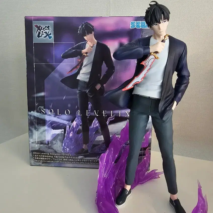 [BUNJANG] Solo Leveling Sung Jinwoo Figure (Sealed) / [정품/미개봉]  나혼자만레벨업  세가(SEGA) 성진우 피규어