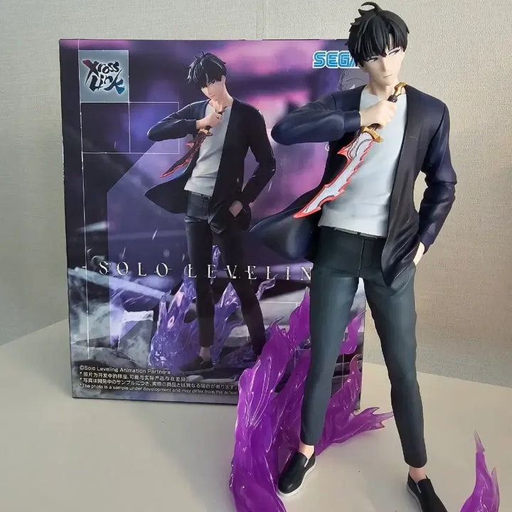 [BUNJANG] Solo Leveling Sung Jinwoo Figure (Sealed) / [정품/미개봉]  나혼자만레벨업  세가(SEGA) 성진우 피규어