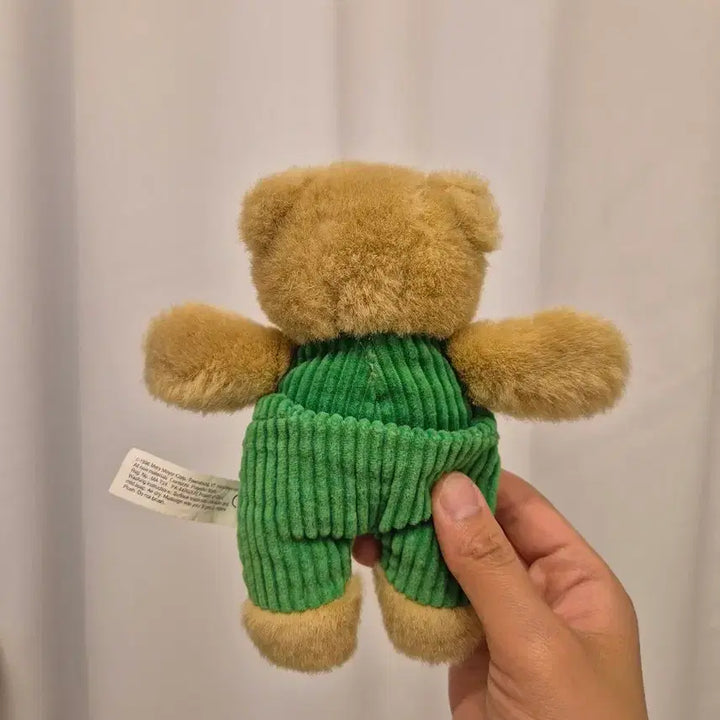 [BUNJANG] Vintage Mary Meyer Overalls Teddy Bear / 빈티지 메리메이어 멜빵 곰인형