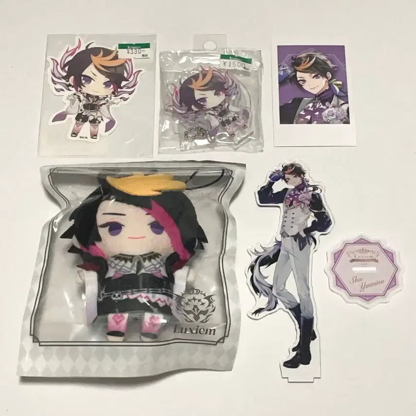 [BUNJANG] Nijisanji EN Luxiem Yamino 1st Anniversary Acrylic Mini Acrylic Stand Cheki / 니지산지EN 럭시엠 슈 야미노 파페 1주년 아크릴 체키 미니 아크스타