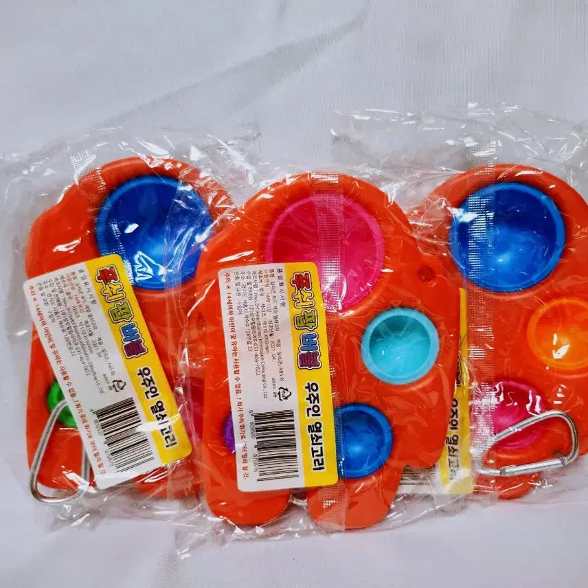 [BUNJANG] Astronaut Push Pop Bubble Keychain / 팝잇 푸쉬팝 버블 우주인 열쇠고리