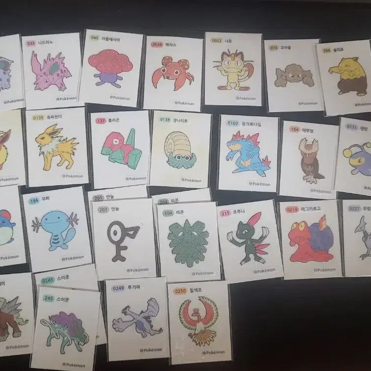 [BUNJANG] Pokemon Bread Stickers / 포켓몬스터 띠부띠부씰 판매/교환 합니다.