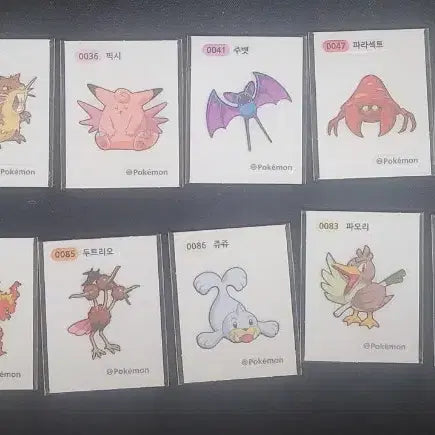 [BUNJANG] Pokemon Bread Stickers / 포켓몬스터 띠부띠부씰 판매/교환 합니다.