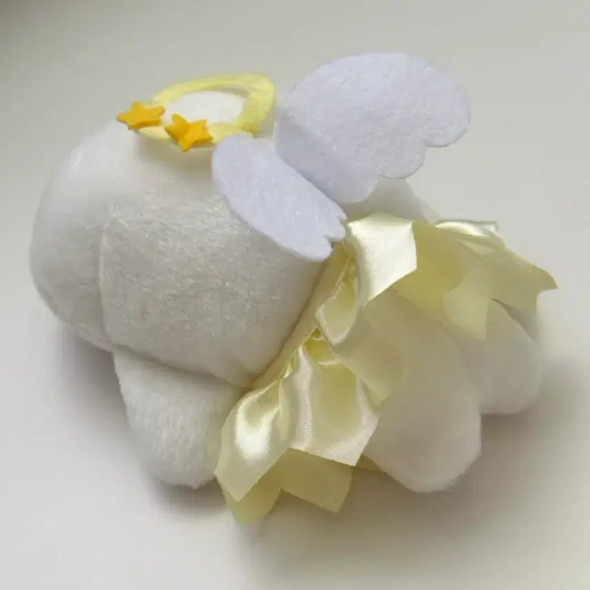 [BUNJANG] San-X Rare Angel Mamemoguma Plush / 주말할인)고전 산엑스 레어 천사 마메고마 인형