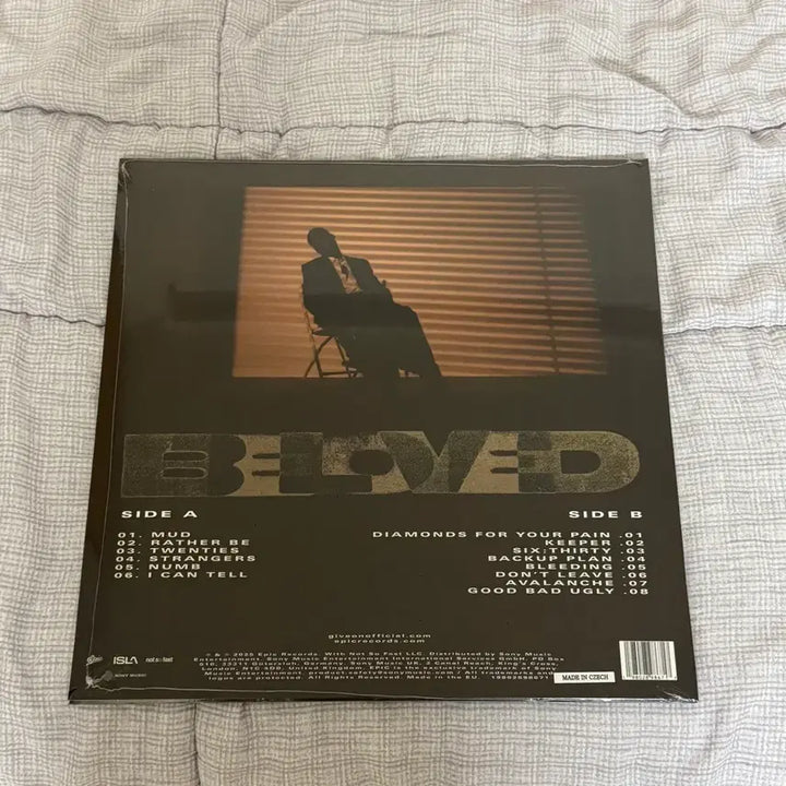 [BUNJANG] Giveon Beloved LP Vinyl / [LP/Vinyl] 기브온 - BELOVED