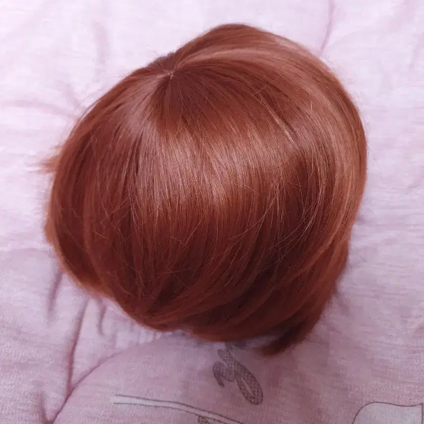 [BUNJANG] Baby Doll Compatible Brown Short Cut Wig / 베이비돌 사이즈 호환 브라운 숏컷가발
