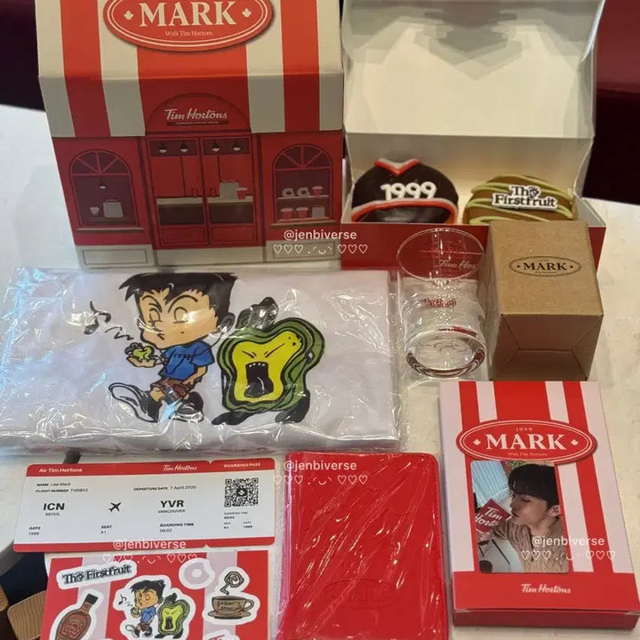 [BUNJANG] Tim Hortons x Mark Full Merchandise Set / 팀홀튼 X 마크 굿즈 풀세트 양도