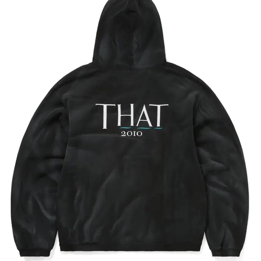 [BUNJANG] thisisneverthat Faded THAT 2010 Hoodie Black / 디스이즈네버댓 Faded THAT 2010 후디 블랙