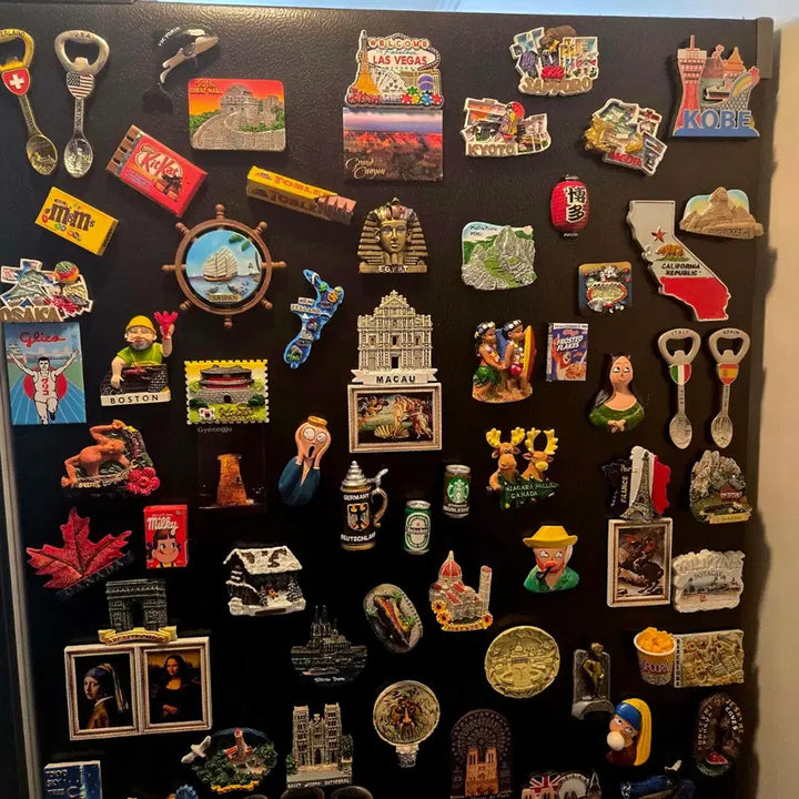 [BUNJANG] Assorted Refrigerator Magnets Collection / [급처분] 해외 여행.기념품 마그넷  일괄 판매