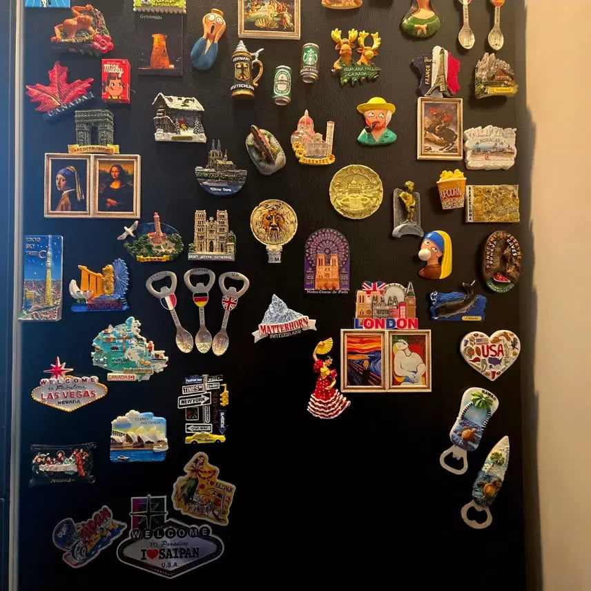 [BUNJANG] Assorted Refrigerator Magnets Collection / [급처분] 해외 여행.기념품 마그넷  일괄 판매