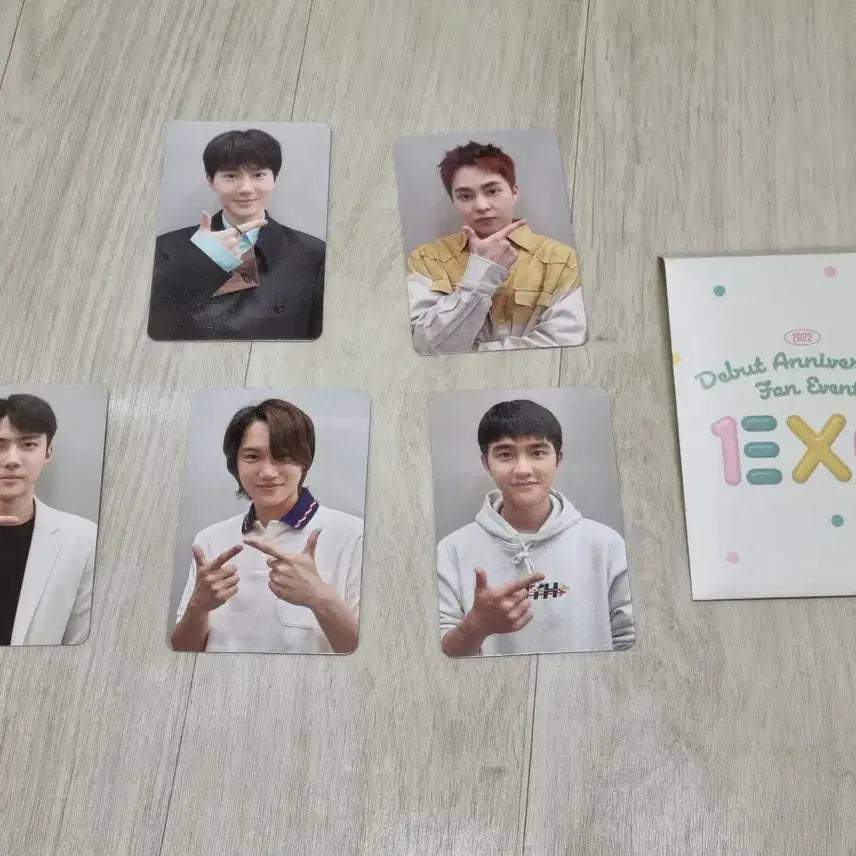 [BUNJANG] EXO 2022 Fan Meeting Entry Photocard Bundle Set / 엑소 2022 팬미팅 입장 포토카드
