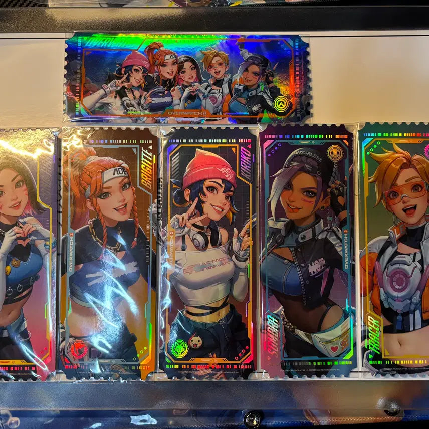 [BUNJANG] LE SSERAFIM Overwatch Phototicket Full Set / 오버워치 르세라핌 포토티켓 풀세트