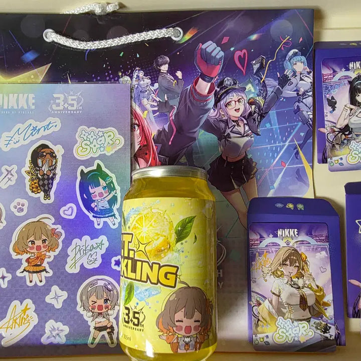 [BUNJANG] Nihon T.T. Star 3.5th Anniversary Goods Full Set (Coupon Unused) / 니케 3.5주년 T.T스타 굿즈 전 구성 풀세트 (쿠폰 미사용)