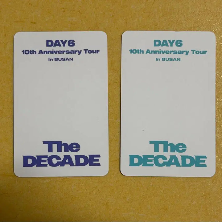 [BUNJANG] DAY6 Busan Concert Wonpil Entry Photocard Bundle Set (First &amp; Last Day) / 데이식스 부산콘 입장포카 원필 첫콘 막콘 일괄