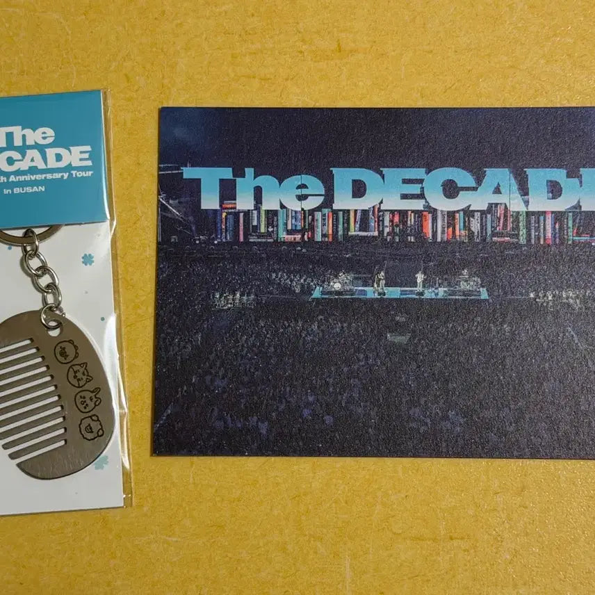 [BUNJANG] Day6 Busan Concert Entry Gift Comb + Message Card / 데이식스 부산콘 입장기프티 빗 키링+메시지카드