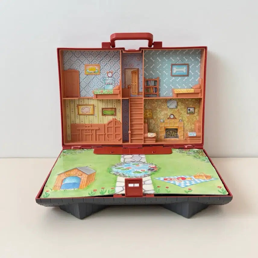 [BUNJANG] Wallace &amp; Gromit Playhouse Figure Set with McGraw &amp; Gromit Vintage Figures / 월레스와그로밋 플레이하우스 피규어 맥그로우 그로밋 빈티지