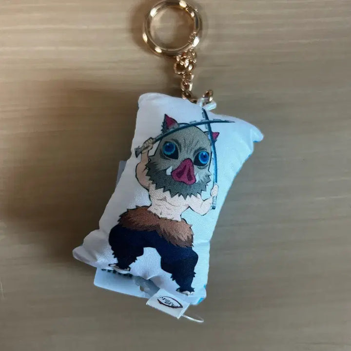 [BUNJANG] Demon Slayer Inosuke Cushion Keychain / 귀멸의 칼날 쿠션키링 이노스케