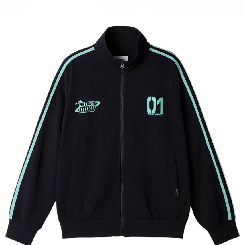 [BUNJANG] SPAO Hatsune Miku Track Jacket XXL / 스파오 미쿠 트랙 자켓 xxl