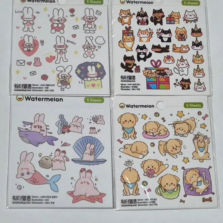 [BUNJANG] Assorted Die-Cut Stickers / 여러가지 인스 스티커