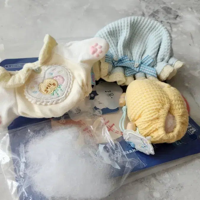 [BUNJANG] Duduyu Workshop Jelly Cat Set 15cm Doll Clothes / 무속성 인형옷 15cm 두유옷장 젤리냥 세트 두유공작소 미사용