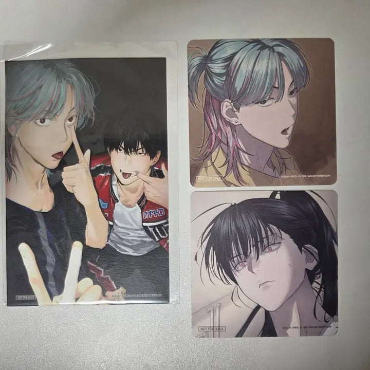 [BUNJANG] Korean Civil Servant Kolka Postcard Coaster Kang Chana Nam Yo Seok Han Maru Bundle Set / 별정직 공무원 콜카 엽서 코스터 강차나 남요석 한마루
